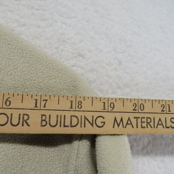 Patagonia Sweatshirt Womens Size XL Synchilla Snap Fleece Pullover Beige FLAW - Picture 9 of 11